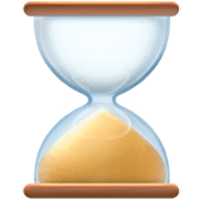 ⌛ Emoji Reloj De Arena Sin Tiempo en Facebook 14.0.