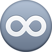 Emoji ♾️ Simbolo Dell’infinito su Facebook 14.0.