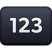 🔢 Emoji Eingabesymbol Zahlen Facebook 14.0.