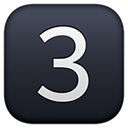 Emoji 3️⃣ Tasto: 3 su Facebook 14.0.