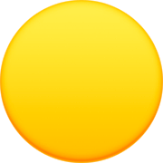 Emoji 🟡 Cerchio Giallo su Facebook 14.0.