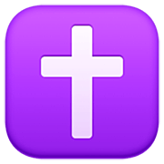 Emoji ✝️ Croce Latina su Facebook 14.0.