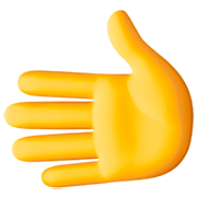 🫲 Emoji Linke Hand Facebook 14.0.