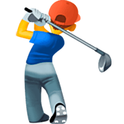🏌️‍♂️ Emoji Hombre Jugando Al Golf en Facebook 14.0.
