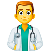 Emoji 👨‍⚕️ Operatore Sanitario su Facebook 14.0.
