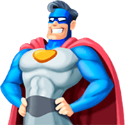 🦸🏻‍♂️ Emoji Homem Super-herói: Pele Clara na Facebook 14.0.