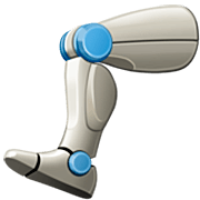 Emoji 🦿 Protesi Robotica Per La Gamba su Facebook 14.0.