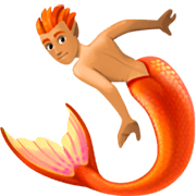 Emoji 🧜🏽 Sirena: Carnagione Olivastra su Facebook 14.0.
