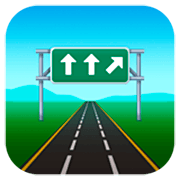 Emoji 🛣️ Autostrada su Facebook 14.0.