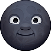 🌚 Emoji Neumond mit Gesicht Facebook 14.0.