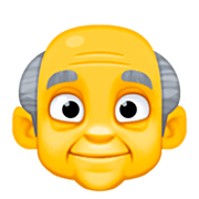 👴 Emoji älterer Mann Facebook 14.0.