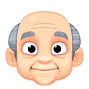 👴🏻 Emoji Anciano: Tono De Piel Claro en Facebook 14.0.