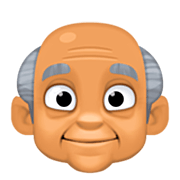 👴🏽 Emoji Homem Idoso: Pele Morena na Facebook 14.0.