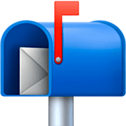 📬 Emoji offener Briefkasten mit Post Facebook 14.0.
