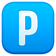 🅿️ Emoji Großbuchstabe P in blauem Quadrat Facebook 14.0.