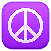 ☮️ Emoji Símbolo Da Paz na Facebook 14.0.