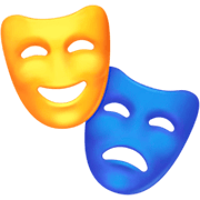🎭 Emoji Máscaras De Teatro en Facebook 14.0.