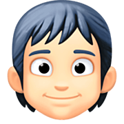 Emoji 🧑🏻 Persona: Carnagione Chiara su Facebook 14.0.