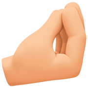 🤌🏼 Emoji Dedos Pellizcados: Tono De Piel Claro Medio en Facebook 14.0.