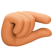 🤏🏼 Emoji Wenig-Geste: mittelhelle Hautfarbe Facebook 14.0.