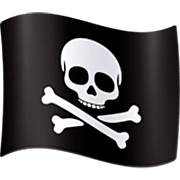 Emoji 🏴‍☠️ Bandiera Dei Pirati su Facebook 14.0.