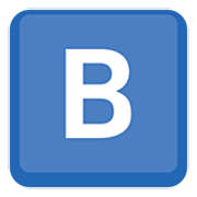 Emoji 🇧 Lettera simbolo indicatore regionale B su Facebook 14.0.