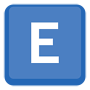 Emoji 🇪 Lettera simbolo indicatore regionale E su Facebook 14.0.