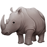 Emoji 🦏 Rinoceronte su Facebook 14.0.