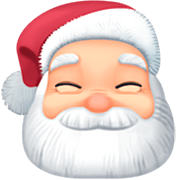 🎅🏻 Emoji Papá Noel: Tono De Piel Claro en Facebook 14.0.