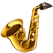 Émoji 🎷 Saxophone sur Facebook 14.0.