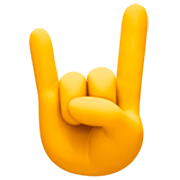 Emoji 🤘 Segno Delle Corna su Facebook 14.0.