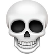 Émoji 💀 Crâne sur Facebook 14.0.
