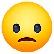 Emoji 🙁 Faccina Leggermente Imbronciata su Facebook 14.0.