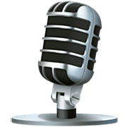 Emoji 🎙️ Microfono Radiofonico su Facebook 14.0.