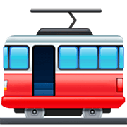 Emoji 🚋 Vagone Del Tram su Facebook 14.0.
