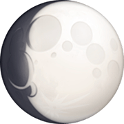 🌔 Emoji Lua Crescente Convexa na Facebook 14.0.