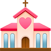 💒 Emoji Iglesia Celebrando Boda en Facebook 14.0.