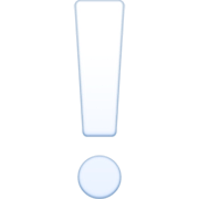 Emoji ❕ Punto Esclamativo Bianco su Facebook 14.0.