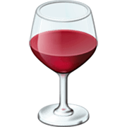 Emoji 🍷 Bicchiere Di Vino su Facebook 14.0.
