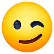 Emoji 😉 Faccina Che Fa L’occhiolino su Facebook 14.0.