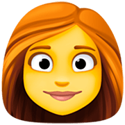 Emoji 👩 Donna su Facebook 14.0.