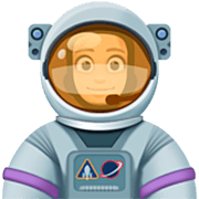 Emoji 👩🏻‍🚀 Astronauta Donna: Carnagione Chiara su Facebook 14.0.