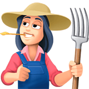 👩🏻‍🌾 Emoji Agricultora: Tono De Piel Claro en Facebook 14.0.