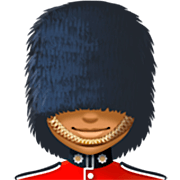 💂🏾‍♀️ Emoji Guardia Mujer: Tono De Piel Oscuro Medio en Facebook 14.0.