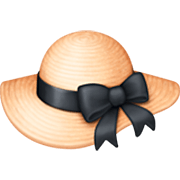 Emoji 👒 Cappello Da Donna su Facebook 14.0.