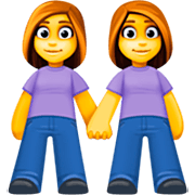 👭 Emoji Duas Mulheres De Mãos Dadas na Facebook 14.0.