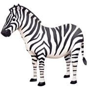 Emoji 🦓 Zebra su Facebook 14.0.