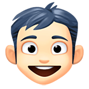 👦🏻 Emoji Junge: helle Hautfarbe Facebook 15.0.
