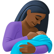 🤱🏿 Emoji Lactancia Materna: Tono De Piel Oscuro en Facebook 15.0.