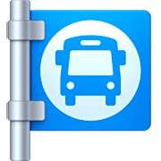 Emoji 🚏 Fermata Dell’autobus su Facebook 15.0.